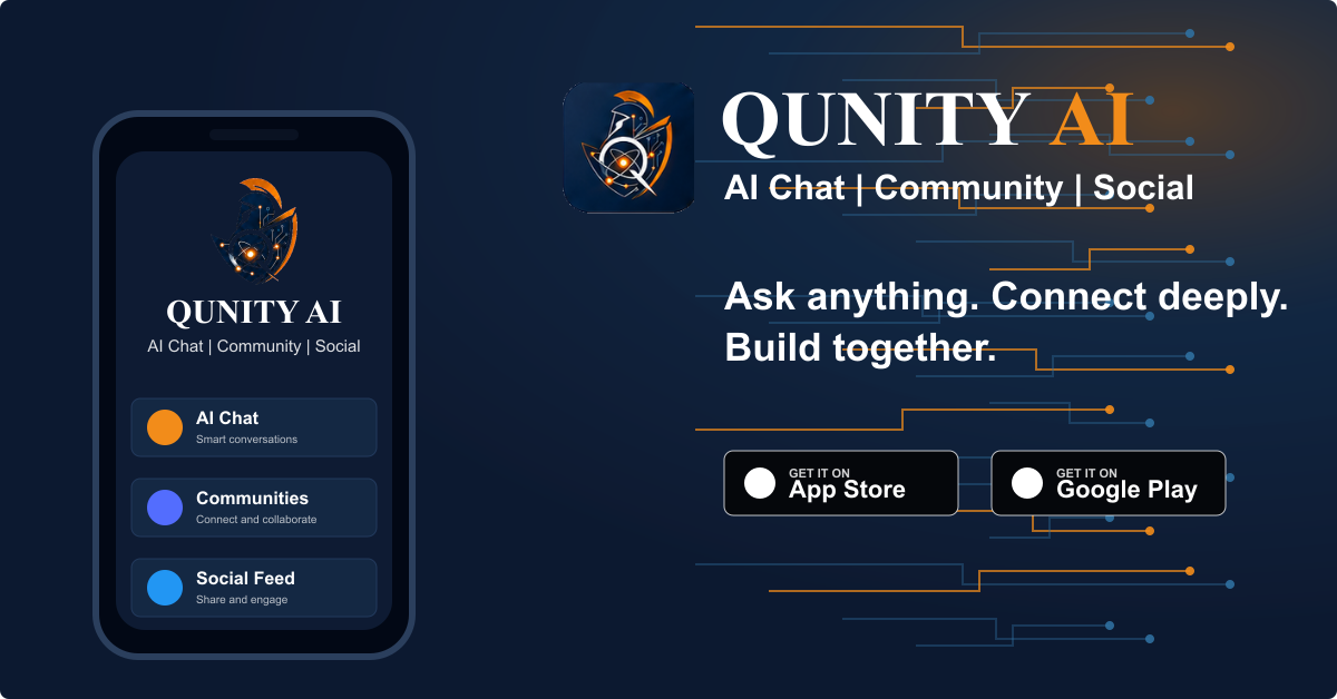 Uniti Q app store promo template